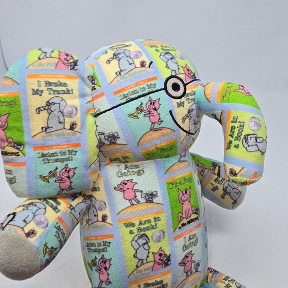 Elephant & Piggie Plush Toy Yottoy Mo Willems Book 12" Stuffed Animal - Picture 15 of 15